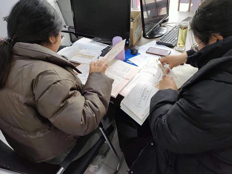 学员学习实操操作